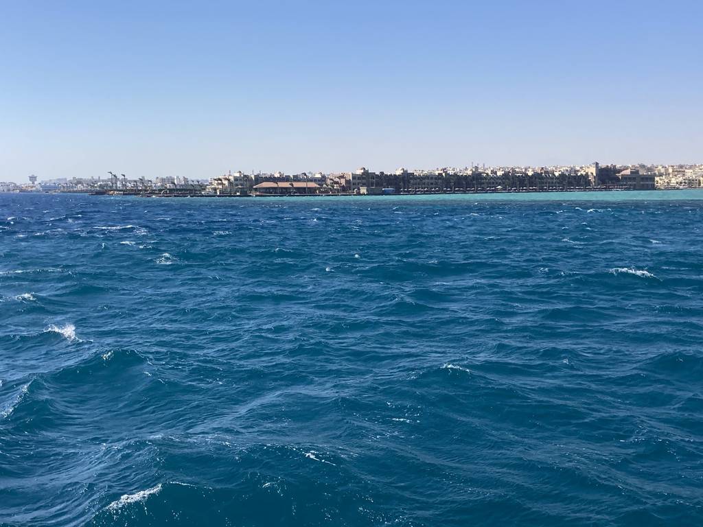 Hurghada vom Boot aus