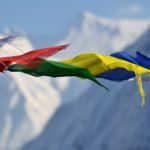 tibetan prayer flags, flags, to dye