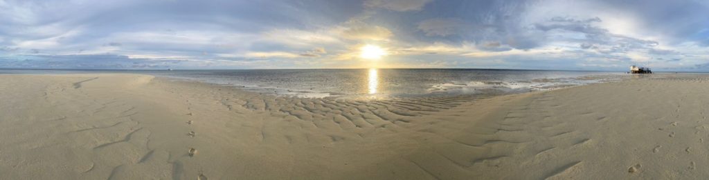 Sonnenuntergang am Meer